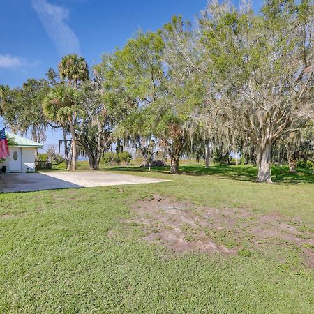 סברינג Lush Lorida Home On Lake Istokpoga מראה חיצוני תמונה