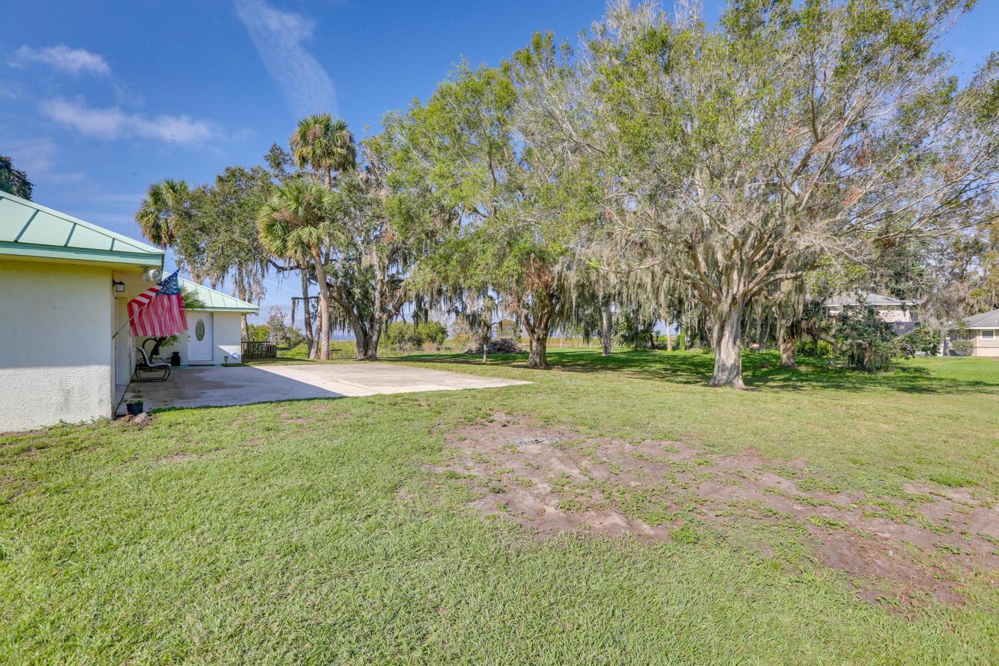 סברינג Lush Lorida Home On Lake Istokpoga מראה חיצוני תמונה