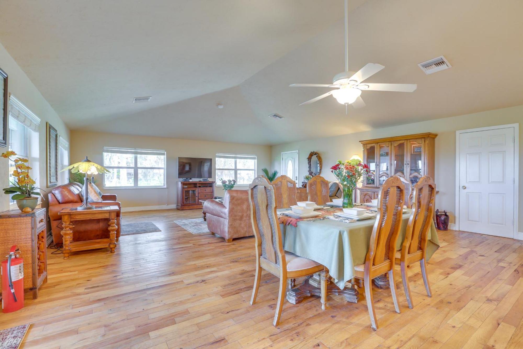 סברינג Lush Lorida Home On Lake Istokpoga מראה חיצוני תמונה